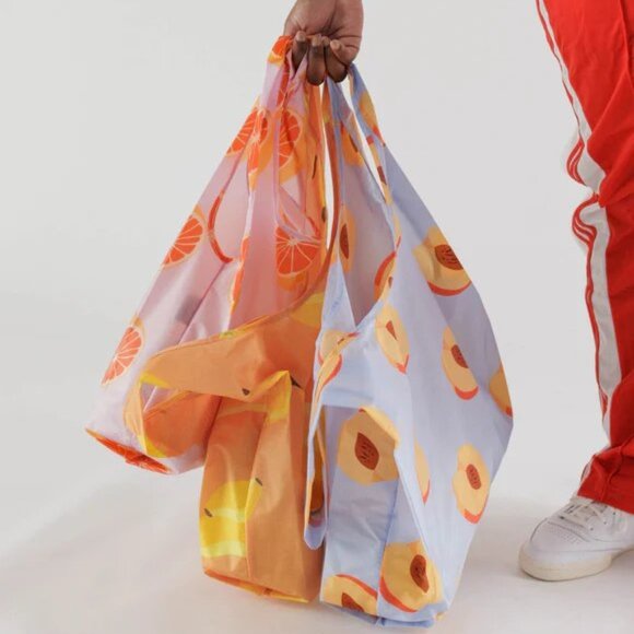 NWT Standard Baggu Set - Archive Fruits (Peach, Grapefruit, Banana) - Picture 5 of 11